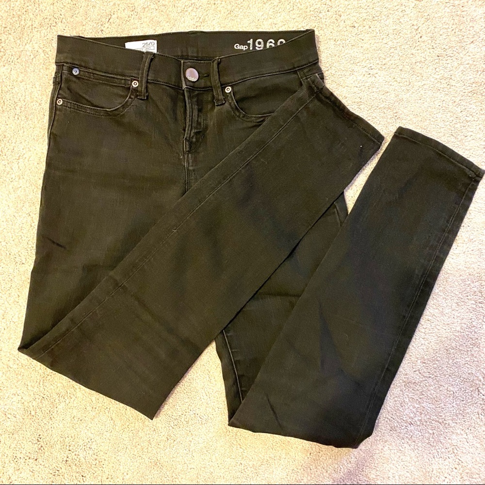 Gap black skinny legging jeans